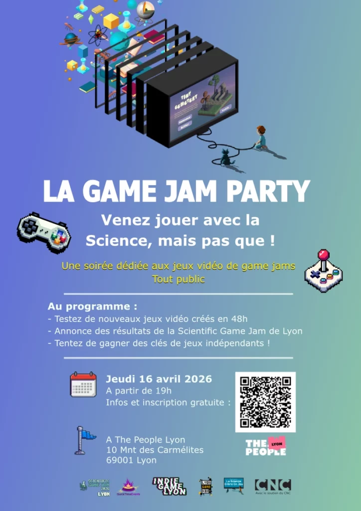 La Game Jam Party de Lyon 2026